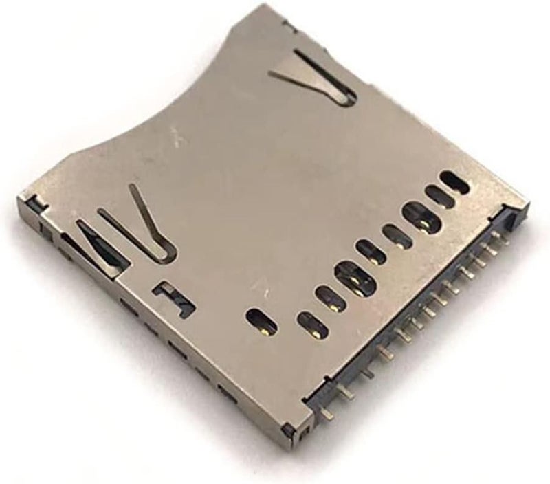 VANJUNN Store Replacement Card Slot Socket SD Card Socket for Nintendo 3DS 2DS, PCB Mount SD Card Slot for 3DS 2DS Accessories Repair Parts - Image 3